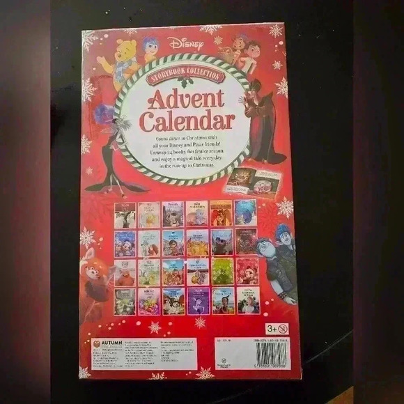 Disney Storybook Collection Christmas Advent Calendar  NEW - Picture 4 of 6